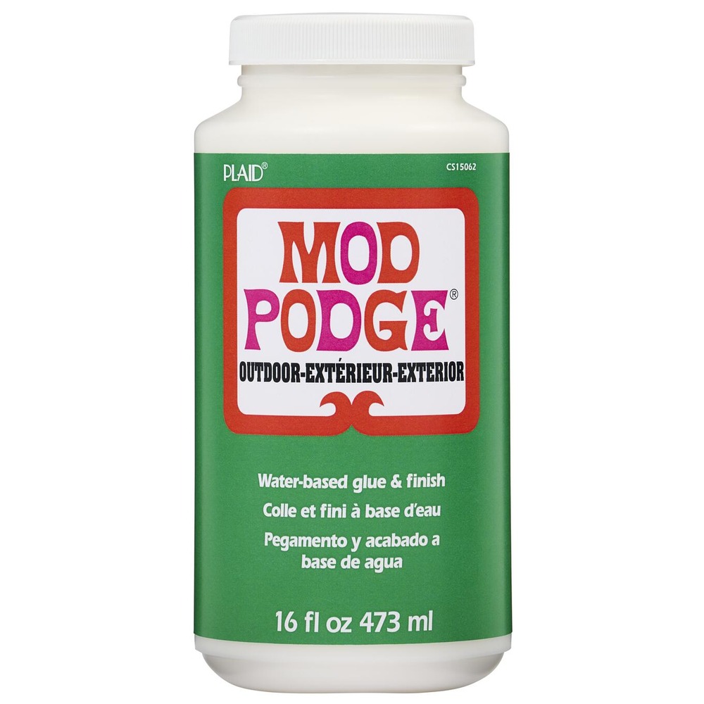 Mod Podge Waterbase Sealer, Glue, and Finish, Satin, 16 fl oz 