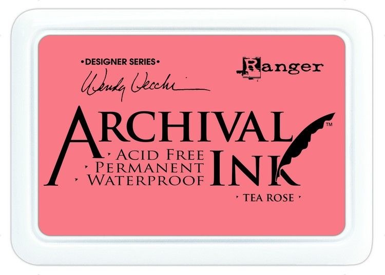 Archival Ink Pad, Tea Rose