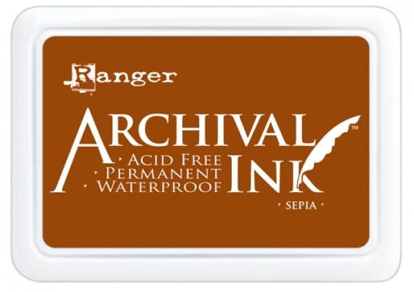 Archival Ink Pad, Sepia