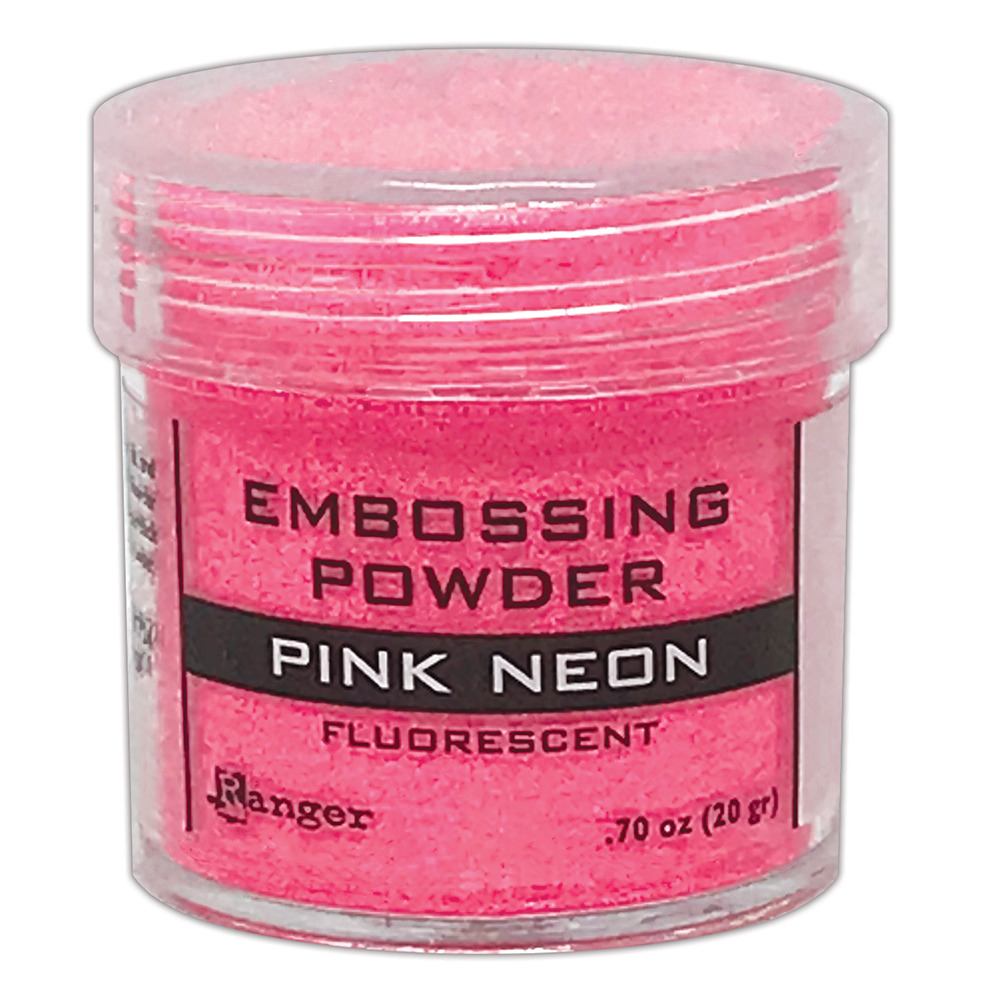 Embossing Powder, Pink Neon