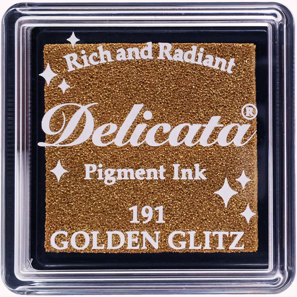 Delicata Ink Pad, Golden Glitz