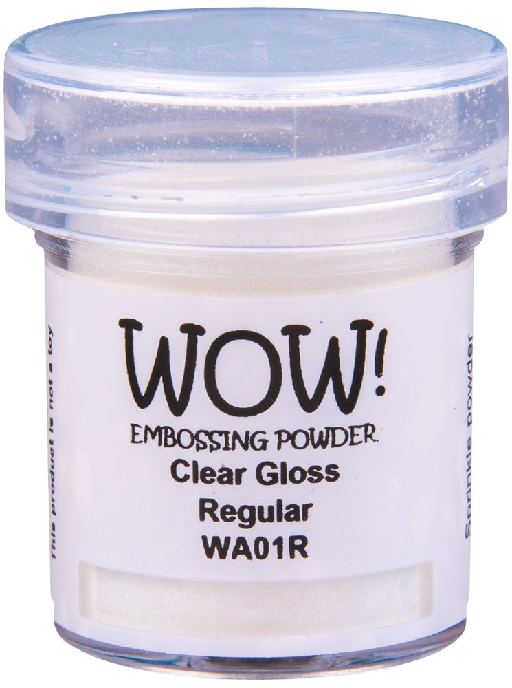 Clear Gloss Embossing Powder, Regular