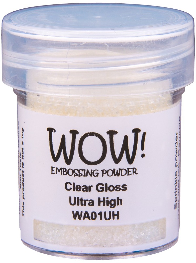 Clear Gloss Embossing Powder, Ultra High