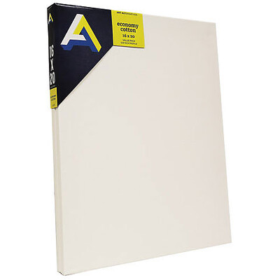 Economy Cotton Stretched Canvas Value Pack, 12" x 16" (2pk)