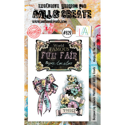 Clear Stamp Set, #829 - Magic Of the Fair