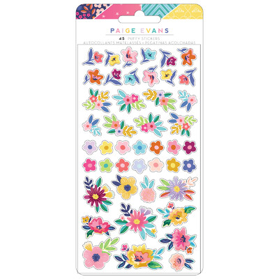 Puffy Stickers, Blooming Wild