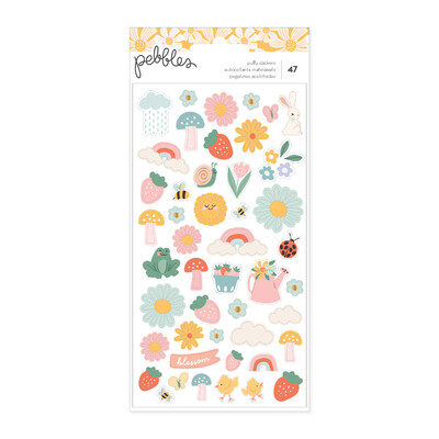 Puffy Stickers, Sunny Bloom - Icons