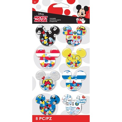 Disney Dimensional Stickers, Mickey Ears (8 Piece)