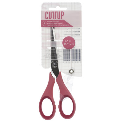Scissors, Sharp Tip - Pink (6.5")