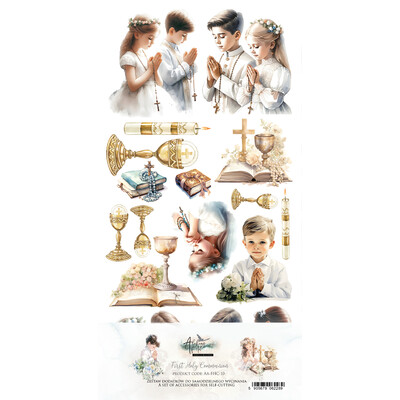 6X12 Extras Paper Set, First Holy Communion