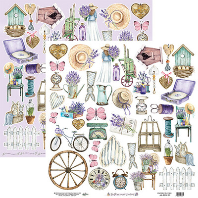 12X12 Extras Paper, The Provence Weekend