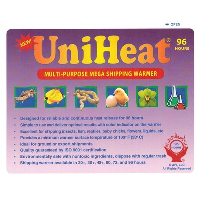 UniHeat Shipping Heat Pack (96 Hour)