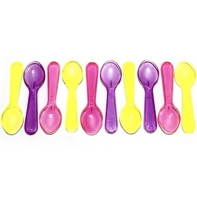 Rainbow Glitter Spoons (Small)
