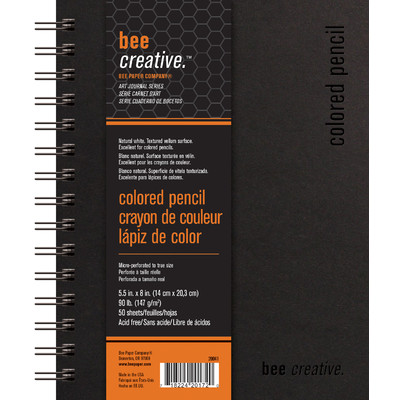 Bee Creative Colored Pencil Art Journal, 5.5" x 8"