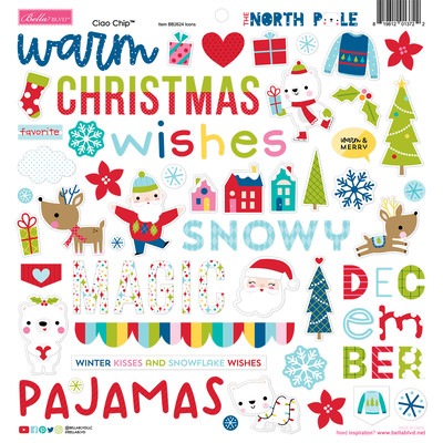 Ciao Chipboard Icons, The North Pole