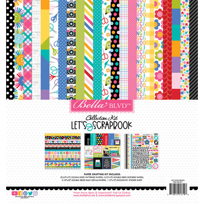 12X12 Collection Kit, Let's Scrapbook!