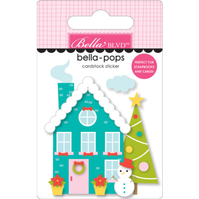 Bella-pops 3D Cardstock Sticker, You're Invited