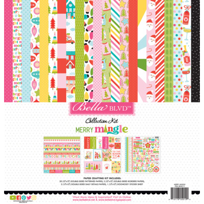 12X12 Collection Kit, Merry Mingle