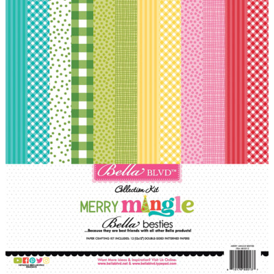 12X12 Bella Besties Kit, Merry Mingle