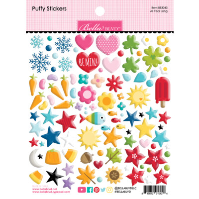 Puffy Stickers, All Year Long