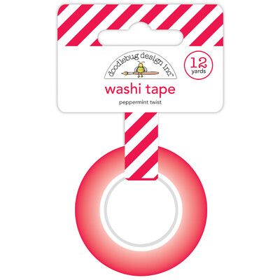 Washi Tape, Let It Snow - Peppermint Twist