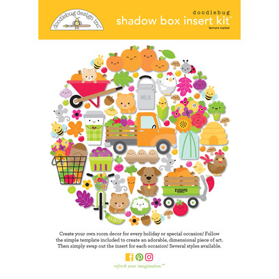Shadow Box Insert Kit, Farmers Market