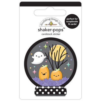 Shaker-pops Cardstock Sticker, Halloween Night