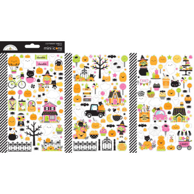 Mini Icons Cardstock Stickers, Hey Pumpkin