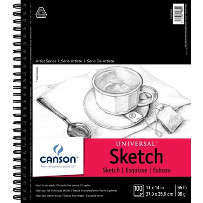 Universal Sketch Paper Pad, 11" x 14"