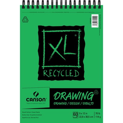 XL Recycled Drawing Pad, 9" x 12"