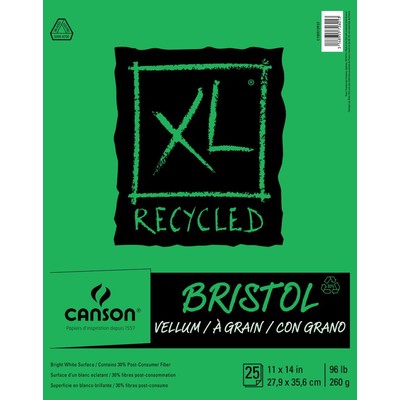 XL Recycled Bristol Pad, 11" x 14"