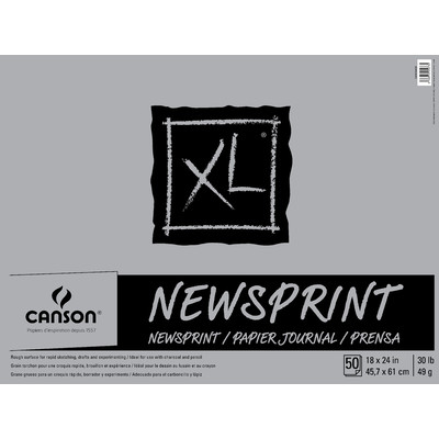XL Newsprint Pad, 18" x 24"