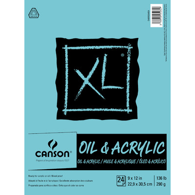 XL Oil & Acrylic Pad, 9" x 12"