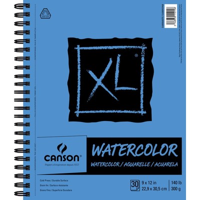 XL Watercolor Pad, 9" x 12"