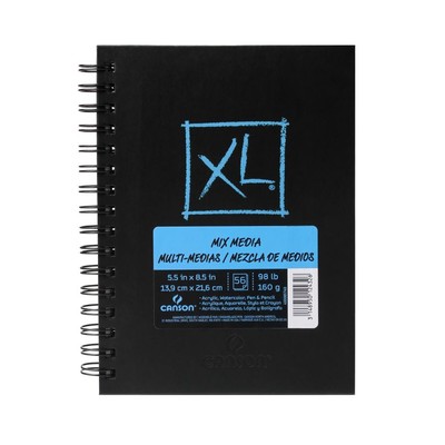 XL Mix Media Book, 5.5" x 8.5"