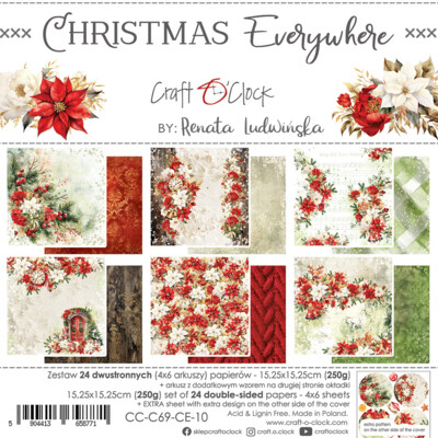 6X6 Paper Pad, Christmas Everywhere