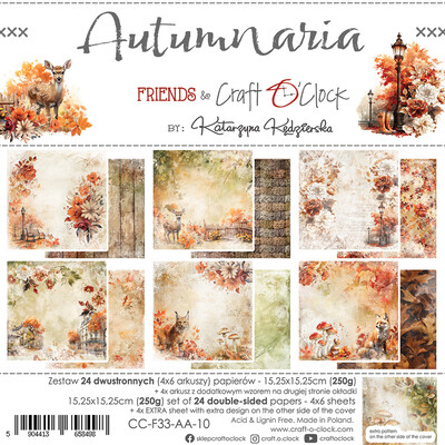 6X6 Paper Pad, Autumnaria