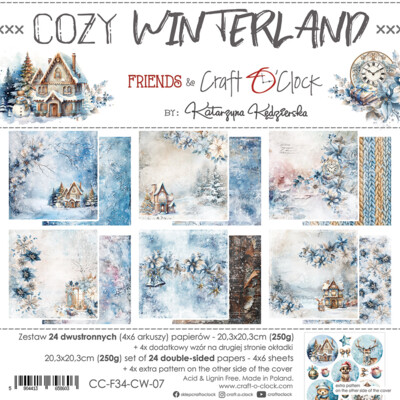 8X8 Paper Pad, Cozy Winterland