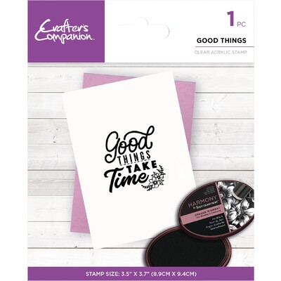 Clear Stamp, Mindfulness Quotes - Good Things