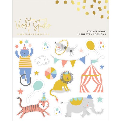 Violet Studio Sticker Book, Little Circus