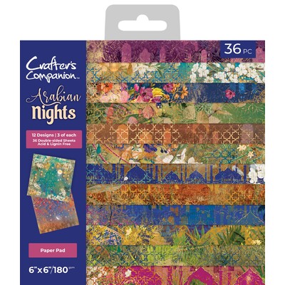 6X6 Paper Pad, Arabian Nights