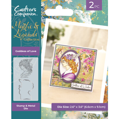Clear Stamp & Die Combo, Myths & Legends - Goddess of Love