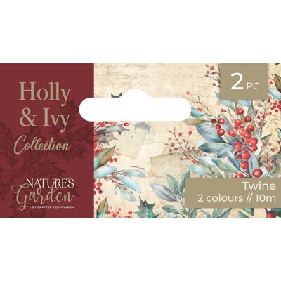 Baker's Twine, Nature's Garden - Holly & Ivy (2pc)