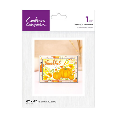 3D Embossing Folder, Perfect Pumpkins