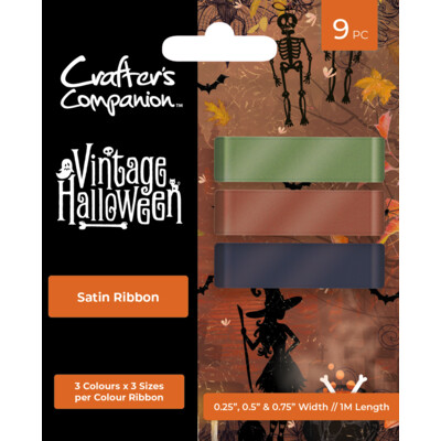 Satin Ribbon, Vintage Halloween