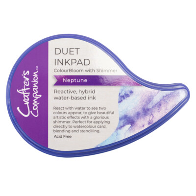 Duet ColourBloom Shimmer Ink Pad, Neptune