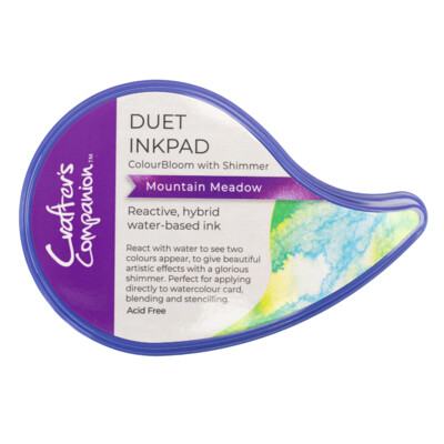 Duet ColourBloom Shimmer Ink Pad, Mountain Meadow