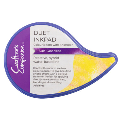 Duet ColourBloom Shimmer Ink Pad, Sun Goddess