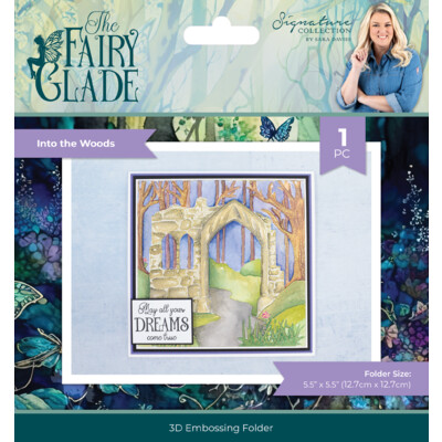 Sara Signature 3D Embossing Folder, Fairy Glade - Into the Woods