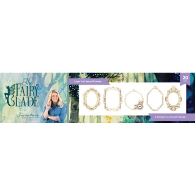 Sara Signature Laser Cut Wood Frames, Fairy Glade